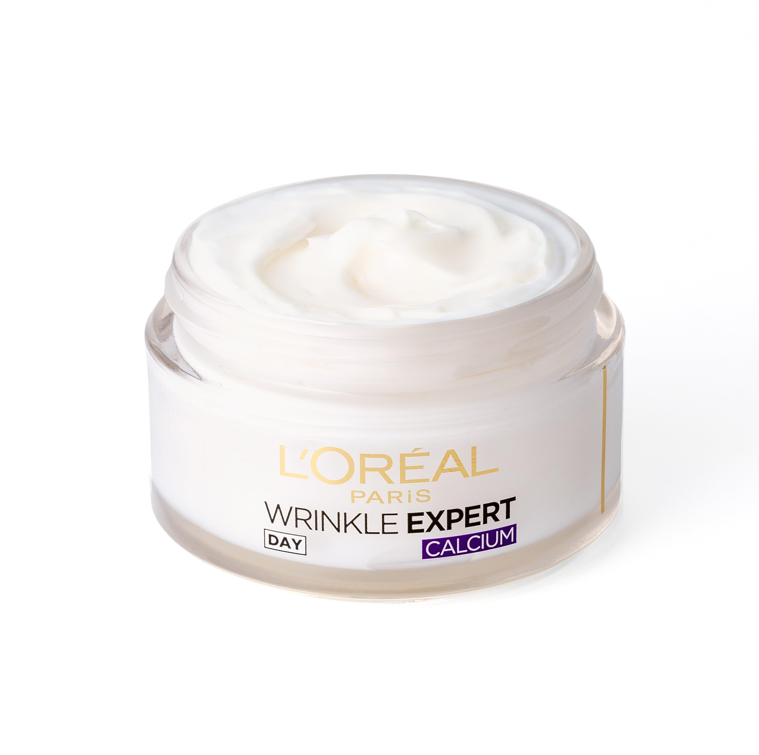 L’Oréal Paris Wrinkle Expert Anti-Wrinkle 55+ Day Cream, Moisturiser Specifically Designed to Reduce Wrinkle Appearance, Firms Skin & Redefines Facial Contours, formulated with Calcium, 50ml — image 1
