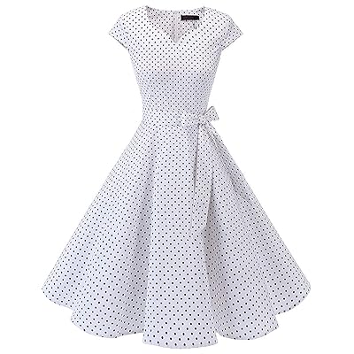 Vintage Retro 50s 60s Floral Polka Dot Swing Ghana Ubuy