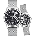 ManChDa Couple Watches for His and Her Watches for Couple Watch Set