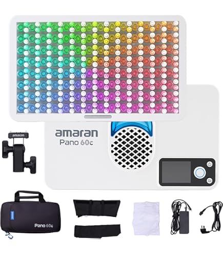 シーリングライト・天井照明 Amaran Pano 60c Kit 60W RGBWW Amazon