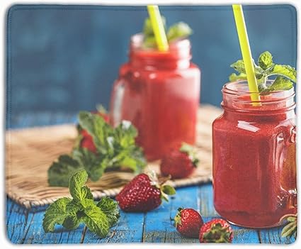 Amazon マウスパッド ゲーミングマウスパッド 滑り止め 25 X 30 厚い 耐久性に優れ おしゃれ スムージーベリーフルーツスムージーストロベリー Chiqueb マウスパッド 通販 Amazon マウスパッド ゲーミングマウスパッド 滑り止め 25 X 30 厚い 耐久性に優れ おしゃれ スムージーベリーフルーツスムージーストロベリー Chiqueb マウスパッド 通販