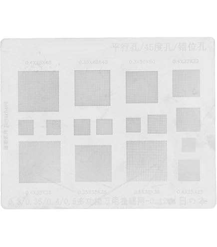 Puce NAND Flash BGA78 DDR Pour MacBook | Pochoir De Reballing Et Filet D'étain | Neuf De Chine