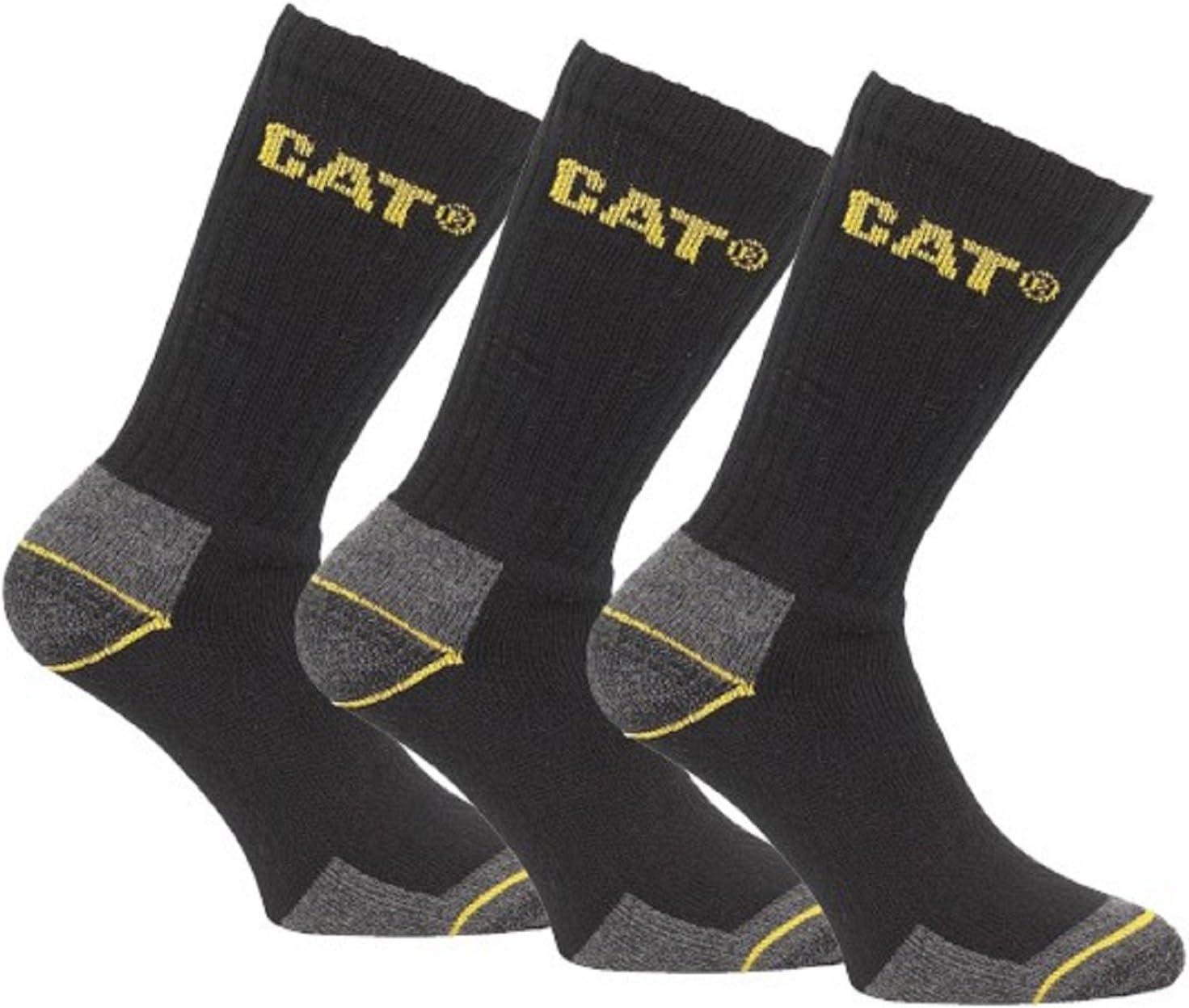 Caterpillar Work Socks Cotton Mens 