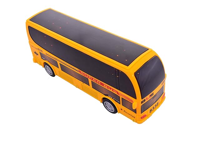 Lukas Bus Toy for Kids, Luxury Bus Toy, Bus for Boys, 3D Light Bus