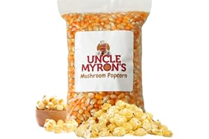 Mushroom Popcorn Kernels for Popping – 1.25 lb Bag – Non-GMO, No Gluten, Popcorn for Popcorn Machine – Delicious and Crunchy Popping Corn, Popcorn for Movie, Snacking by Uncle Myron's Popcorn