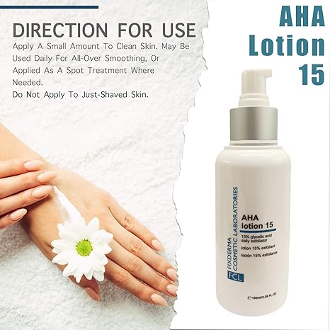 aha lotion 15