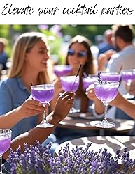 Organic Lavender Cocktail Picks - 50 Aromatic