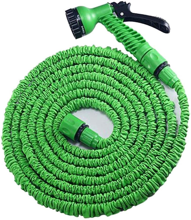 Jjhysg Garden Water Hose Pipe Garden Hose Water Hose With Nozzle Latex Core Garden Hose No More Leaks Green For Home Garden Patio And Car Cleaning Size 45m150ft Amazon Co Uk Kitchen