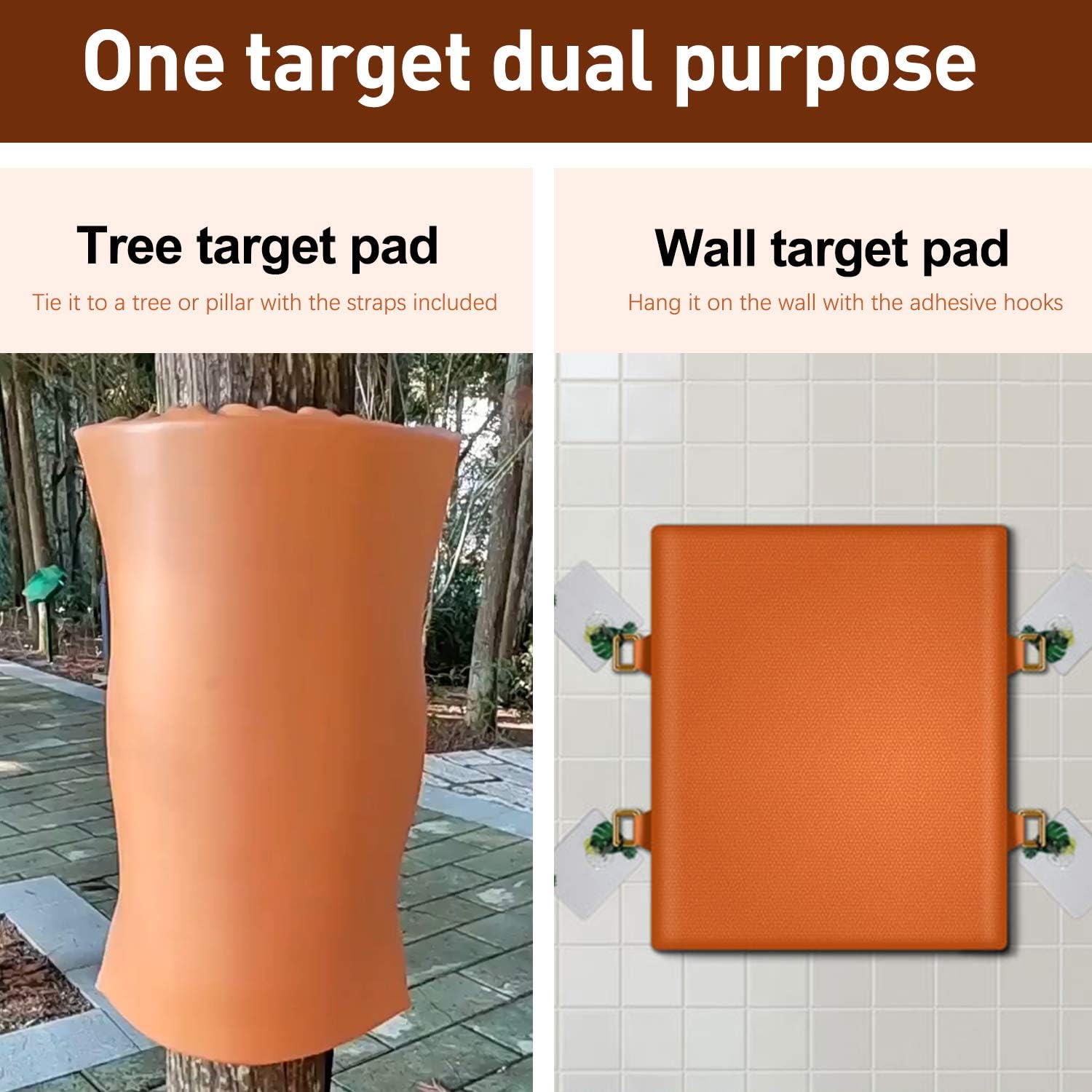 INNOLIFE Wall Boxing Pads 2-in-1 Wall Punching Pad Portable Tree Punch Target for Martial Arts Training : Sports & Outdoors