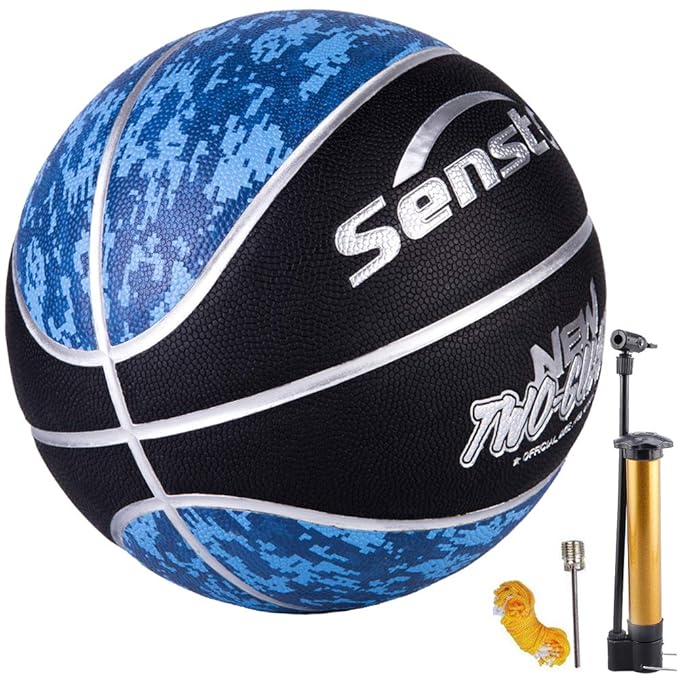 Senston Balon Baloncesto Interior/Exterior Balon de Baloncesto ...