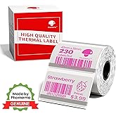 Phomemo Colorful Thermal Printing Labels for Barcode/Address/Logo/Business/Home Tag, for M110/M100/M220/M250/M108 Label Printer, 1.57" x 1.18"(40x30mm), 230 Labels/Roll
