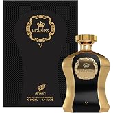 Afnan Highness Black Luxury Eau De Parfum for Women, 3.4 Fl. Oz