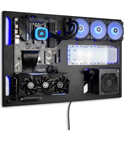 LY fabbrica nuova custodia per PC da gioco in vetro temperato curvo per Computer