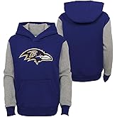 NFL Kids Youth 8-20 Offically Licened Heritage Team Color Primary Logo Cotton Pullover Football Hoodie