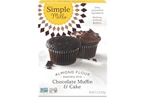 Simple Mills, Chocolate Muffin & Cake Almond Flour Mix, 11.2 Ounce