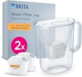 BRITA Style Essential Water Filter Jug White 2.4L incl 2 MAXTRA PRO