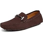 Go Tour Men's Penny Loafers Moccasin Driving Shoes Slip On Flats Boat Shoes