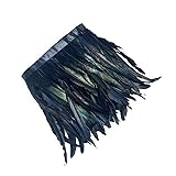 2 Yards10-12 Rooster Hackle Feather Fringe