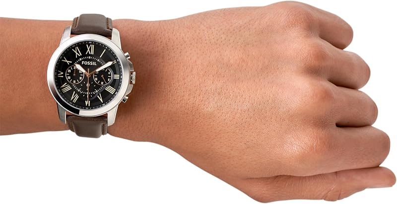 Reloj Cronógrafo para Hombre de Cuarzo con Correa en Cuero FS4813