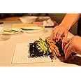 Professional Non-stick Sushi Mat Plastic Sushi Rolling Mat Sushi Mat Roller Makisu Sushi roller 10.5 in x 9.8 in