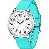 Asan Ge Nurse Watch for Nurse Medical Professionals Students Doctors Women Men Waterproof Watch 24 Hour Military Time Luminouse Easy to Read Dial with Second Hand