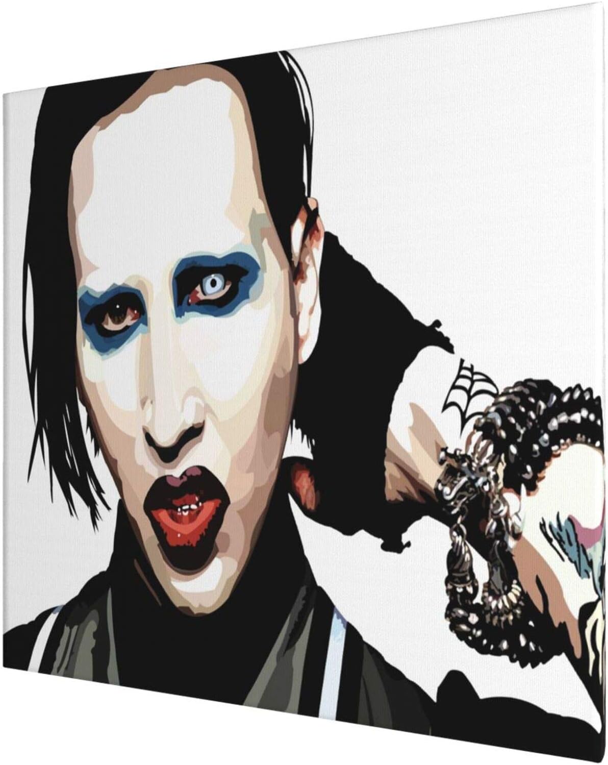 Amazon ファッション壁絵画マリリン マンソン Marilyn Manson 7 インテリア キャンバス絵画 家の壁の装飾画 壁飾り 壁ポスター アートデリ ポスター パネル インテリア絵画 インテリア装飾 ソファの背景絵画50 50cm ウォールステッカー オンライン通販