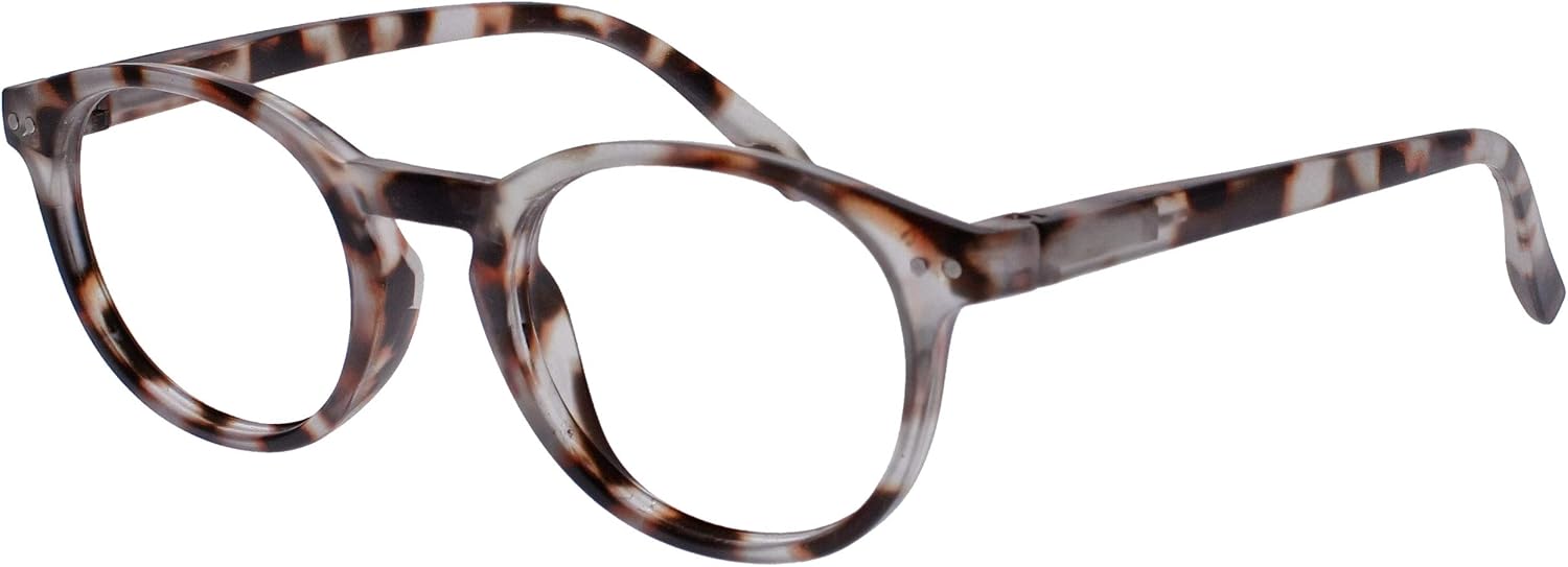 OPULIZE Zen Twin Pack Reading Glasses With Reading Sunglasses Light Brown Tortoiseshelll Small Mens Womens RS24-1T +1.00 - Image 3