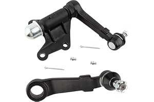 YMAUGP Pitman Arm Idler Arm Suspension 2pc K9422 K9424 for Toyota 4Runner 1986 1987 1988 1989 & 1990-1991 4WD, Front Pitman Idler Arm for Toyota Pickup 1986-1995 4WD