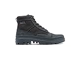 Palladium Mens Pallatrooper Rough, Black, 13 M