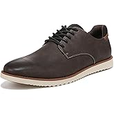 Dr. Scholl's Shoes Men's Sync Plain Toe Dress Casual Oxford, Dark Brown Fearless, 12 US
