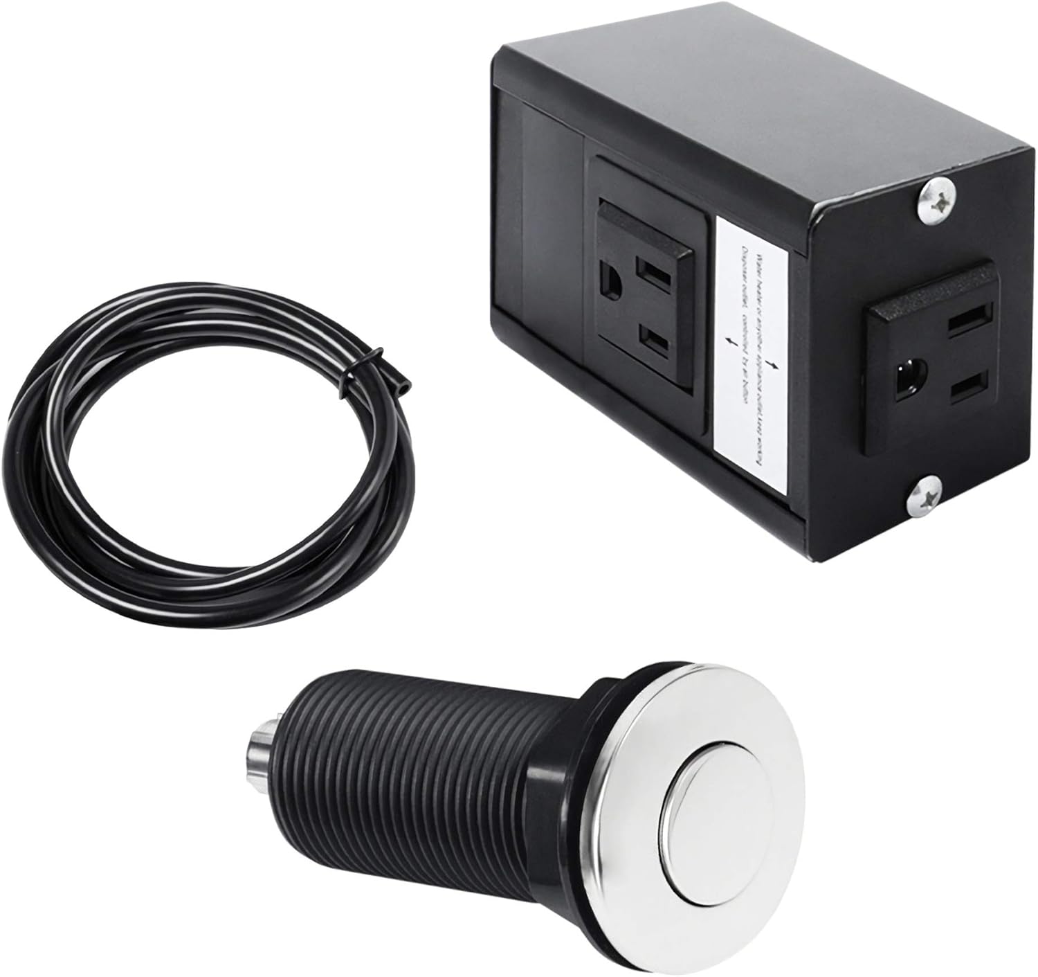 CLEESINK Dual Outlet Sink Top Air Switch Kit Turn On/Off Counter Top