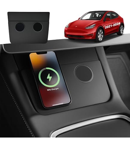 Amazon.com: TWRAPS Dual Wireless 2 x 25W Phone Charger for Tesla