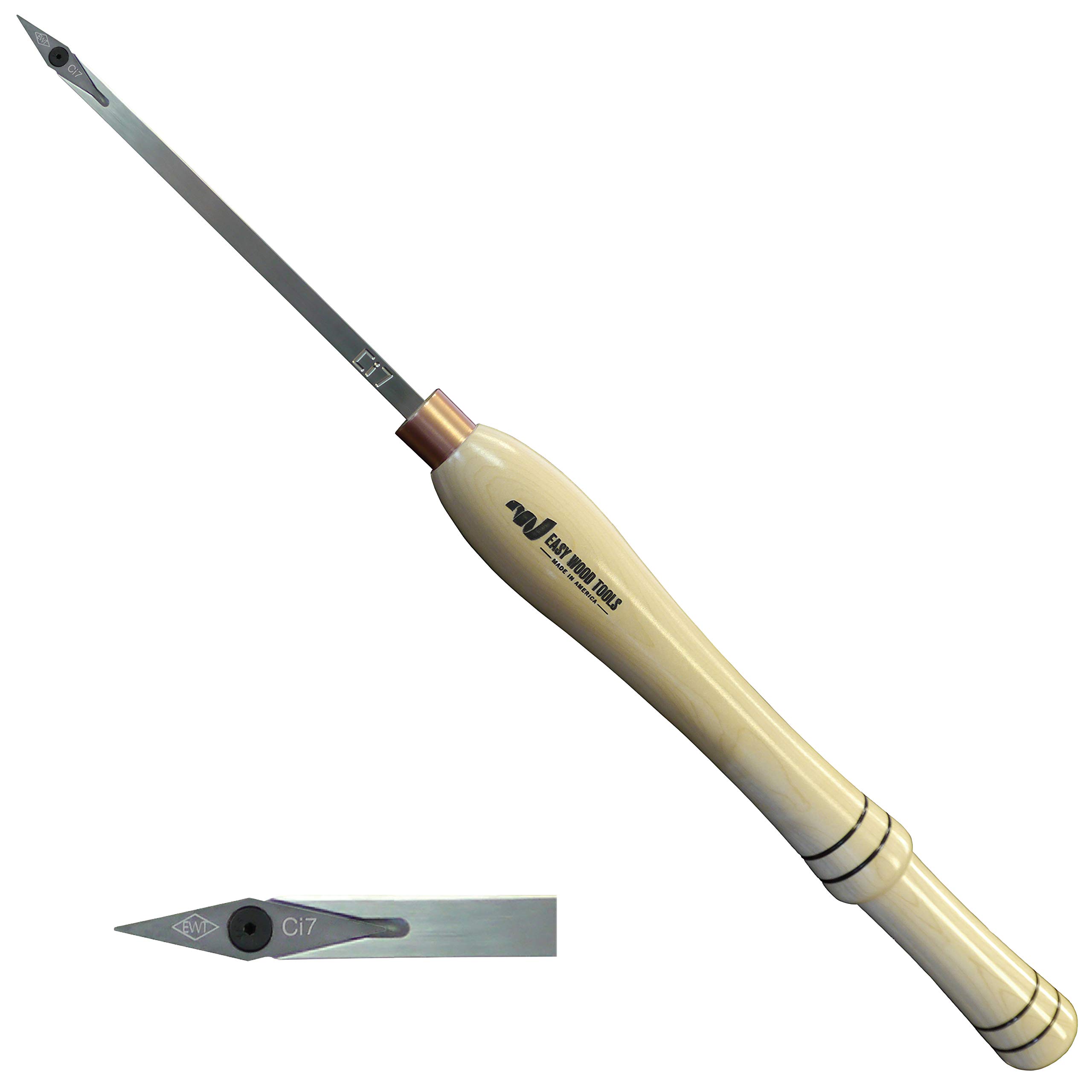 Easy Wood Tools Mid Size Micro Detailer (7700) with Replaceable Carbide Cutter