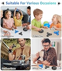 ATESSON Fidget Spinners Toy,Ultra Durable Stainless
