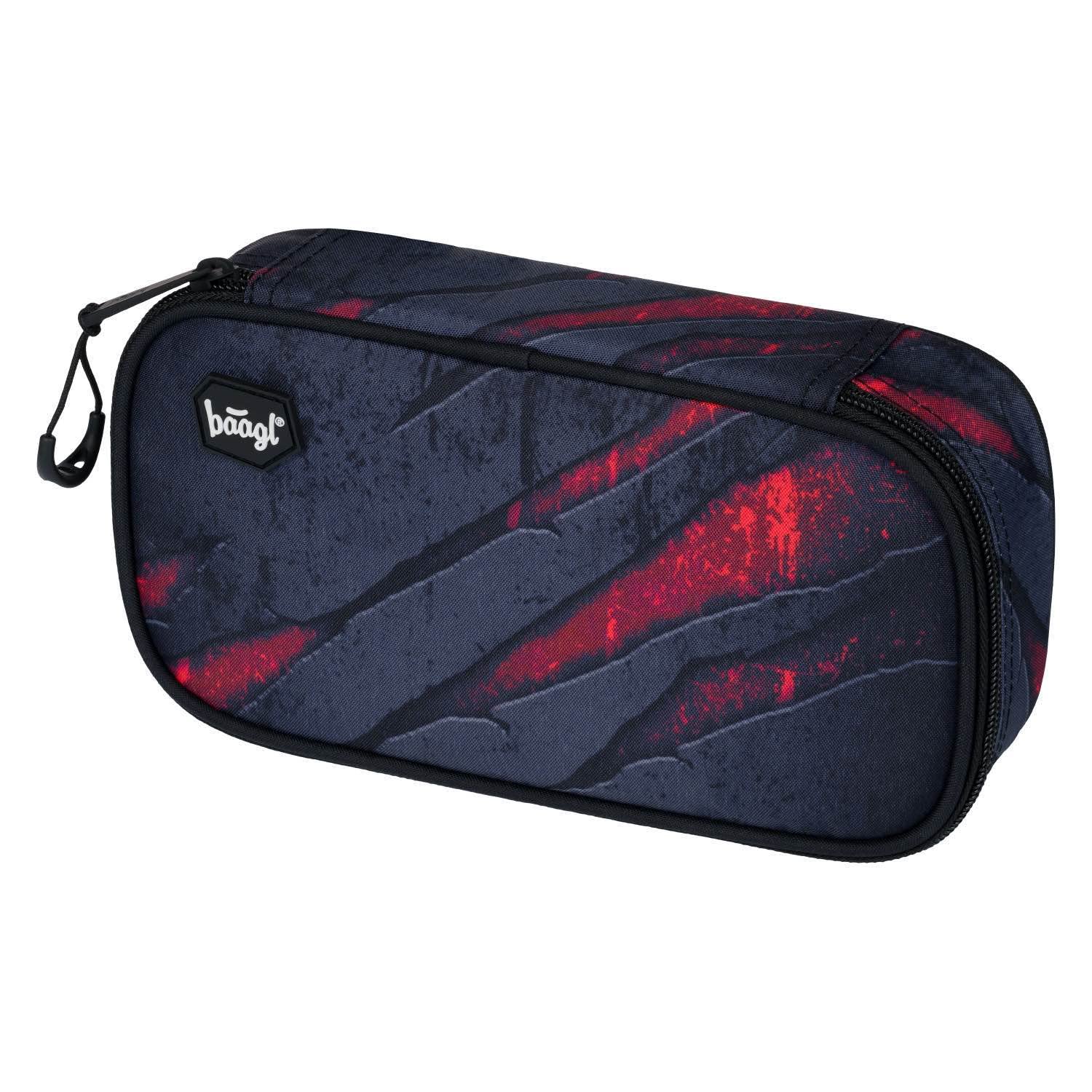 Baagl Volcano School Supplies Pencil Case, Children's Pencil Case, Case for School — image 1