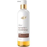 Dove Serum+ Soothing Oil Body Wash, Almond &amp; Oil Sandalwood, 15.3 fl oz | Soothing Hydrating Cleanser with Sandalwood