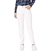 Democracy Womens Petite Ab Solution Straight Leg Jean