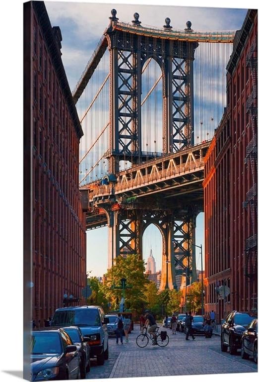 Amazon Com New York City Brooklyn Dumbo Manhattan Bridge