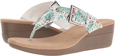 aerosoles flower wedge sandal