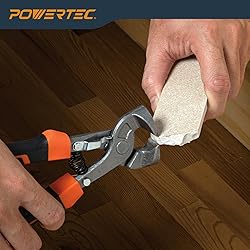 POWERTEC 8 inch Tile Nippers with Ergonomic