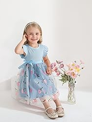 Sinhoon Toddler Girl Tulle Dress Summer Ruffle