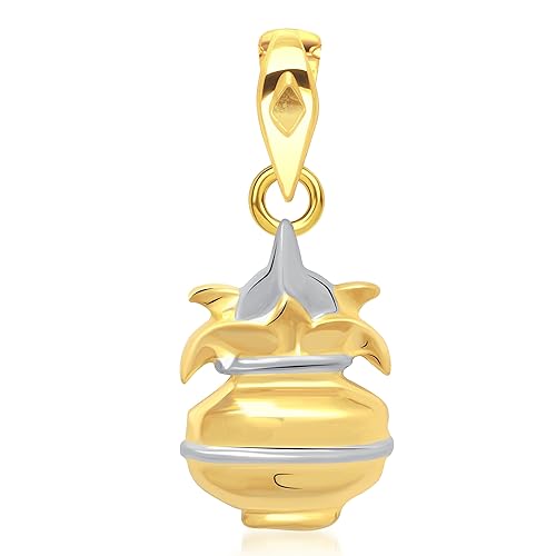 VK Jewels Pendant for Women (Golden) (vkp1360g)