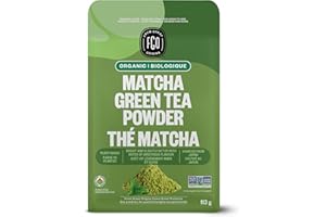 FGO Organic Matcha Green Tea Powder, Japanese Culinary Grade, 113g, Resealable Bag, Packaging May Vary (Pack of 1)