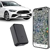 Mini GPS Tracker for Vehicles: Tracker Device for Vehicles No Subscription No Monthly Fee Car Tracker Device Hidden Magnetic Real-Time Tracking for Kids Cars(GF08-01)