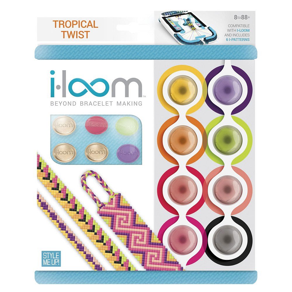 Style Me Up! i-loom Bracelets Supply Tropical Twist - Theme Craft Kit