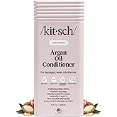 Kitsch Repairing Argan Oil Liquid Conditioner for Women & Men – Argan Oil for Hair, For Shine, Smoothness & Damage Recovery, Hair Repair – Clean, Color-Safe Hair Care, Made in USA – 12 oz