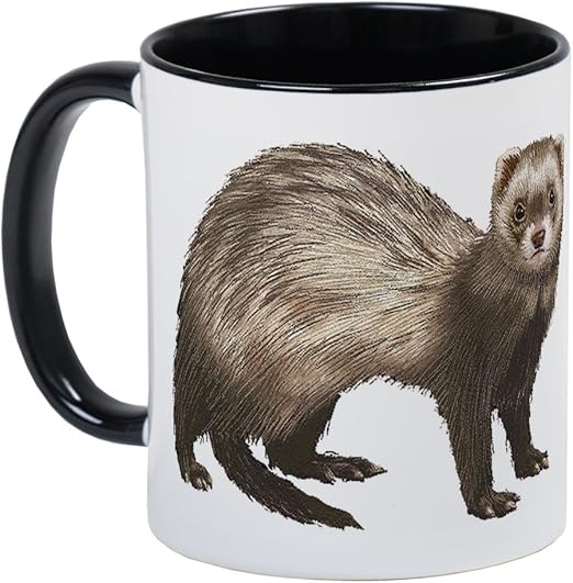 CafePress Ferret Mug Unique Coffee Mug, Coffee Cup Kitchen