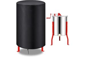 SmoothNovelty Honey Extractor Cover for 4/8 Frame Honeycomb Drum Spinner, Honey Harvesting Equipment Dustproof Cover, Waterproof Protector