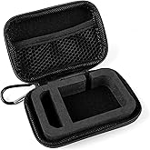 KZ ZS10 Pro IEM Case for in Ear Monitor, CCZ ZC02 Earbuds Case with Carabiner, EVA Travel Storage Bag for CCA CRA, CCZ Melody