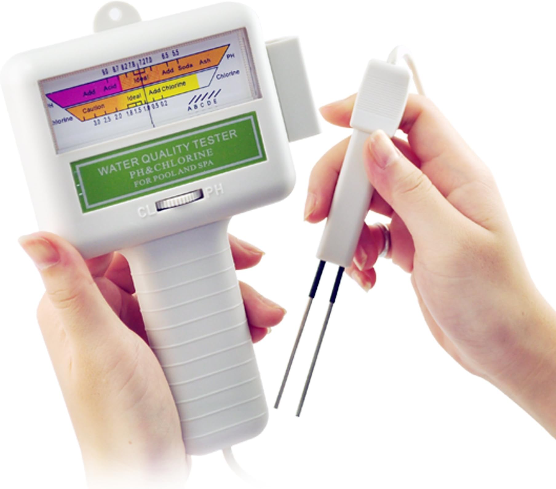 Generic Swimming Pool Spa Water PH/CL2 Chlorine Tester Meter PH